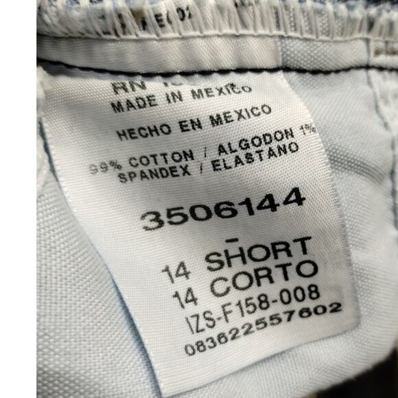 Lee NWT Women's Size 14 Short Relaxed Side Elastic High Rise Tapered Leg Jeans - Picture 6 of 8